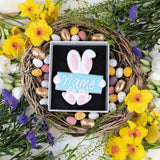 Personalised Easter Bunny Biscuit Gift Box