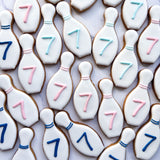 Bowling Pin Iced Biscuit