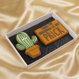 Cactus Leaving Biscuit Present