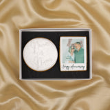 Bespoke Happy Anniversary Biscuit Gift Box