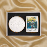 Personalised Graduation Biscuits Class of 2026 with Polaroid Biscuit