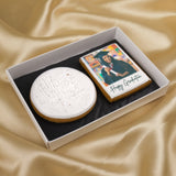 Personalised White Graduation Biscuits "Class of 2026" Present