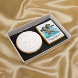 Personalised Happy Retirement Biscuit Gift Set