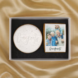 Personalised Congratulations Biscuit Set For Grandparents