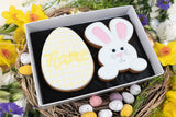 Easter Egg & Bunny Biscuit