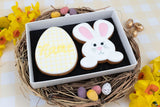Easter Egg & Bunny Biscuit