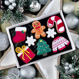 Mini Christmas Biscuits Gift Box