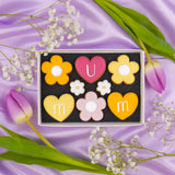 Personalised Mother's Day Daisy Iced Biscuits