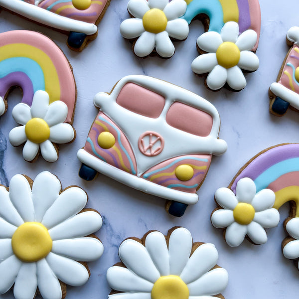 personalised iced Easter biscuits
