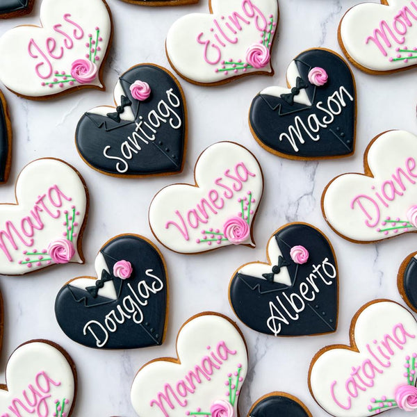 Personalised Wedding Iced Biscuits: A Sweet Way to Celebrate