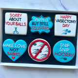 Vasectomy Biscuit Set of 6