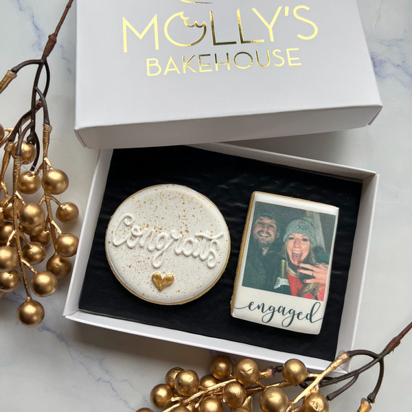 Engagement Biscuits - Gift Box of 2