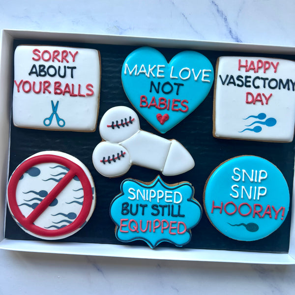 Vasectomy Biscuits - Full Set Of 7