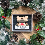 Reindeer Iced Biscuit