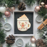 Christmas Gingerbread Mug Biscuit