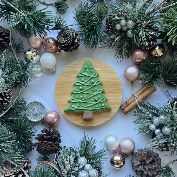 Christmas Tree Biscuit