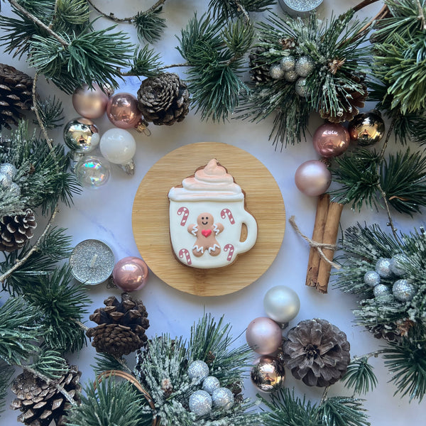 Christmas Gingerbread Mug Biscuit