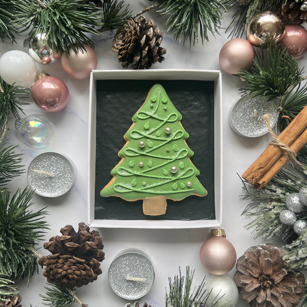 Christmas Tree Biscuit
