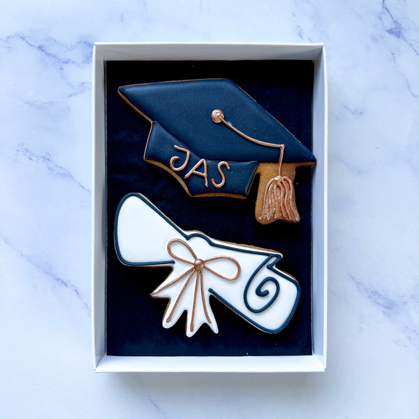 Graduation Hat & Scroll Gift Set