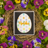 Personalised Easter Egg Iced Biscuit