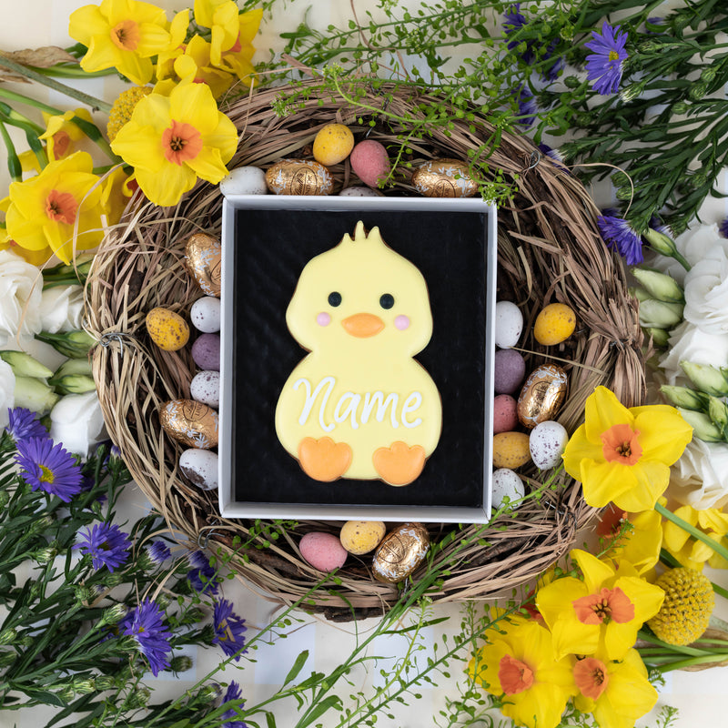 Easter Chick Biscuit