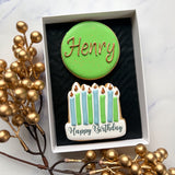 Birthday Biscuits For Him - Box of 2