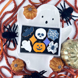 Mini Halloween Iced Biscuit Designs