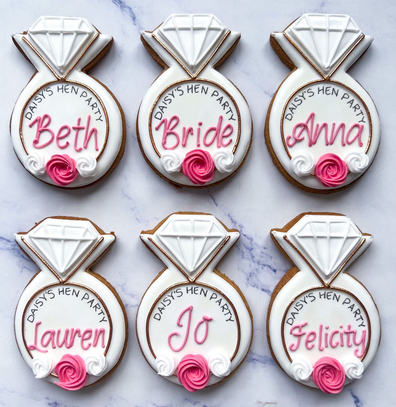 Hen Party Iced Biscuits