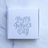 personalised fathers day biscuit gift box