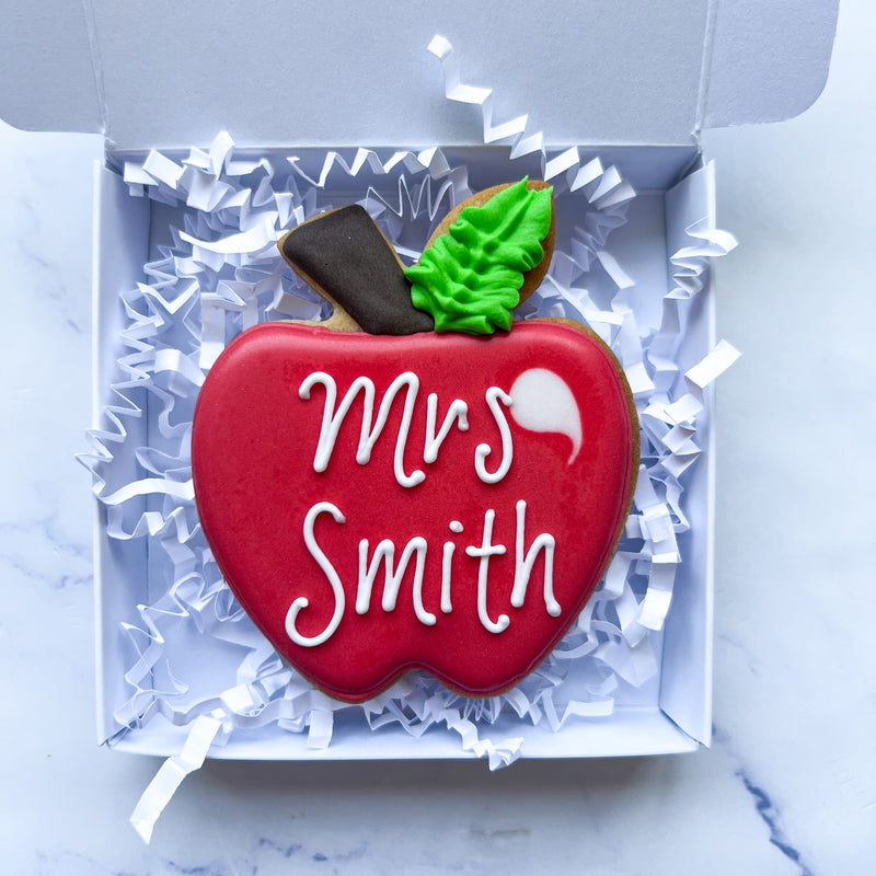 Teacher Apple Biscuit