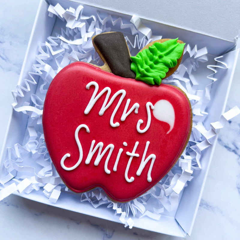 Teacher Apple Biscuit