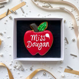 Teacher Apple Biscuit Gift Box