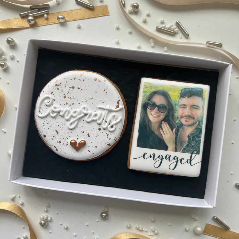 Engagement Biscuits - Gift Box of 2