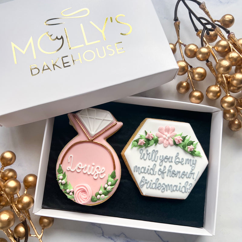 Bridesmaid Biscuit Gift Box