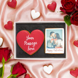 Valentines polaroid biscuit gift box