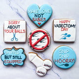 Vasectomy Biscuits - Full Set Of 7