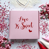 Hot Air Balloon Valentine Biscuit