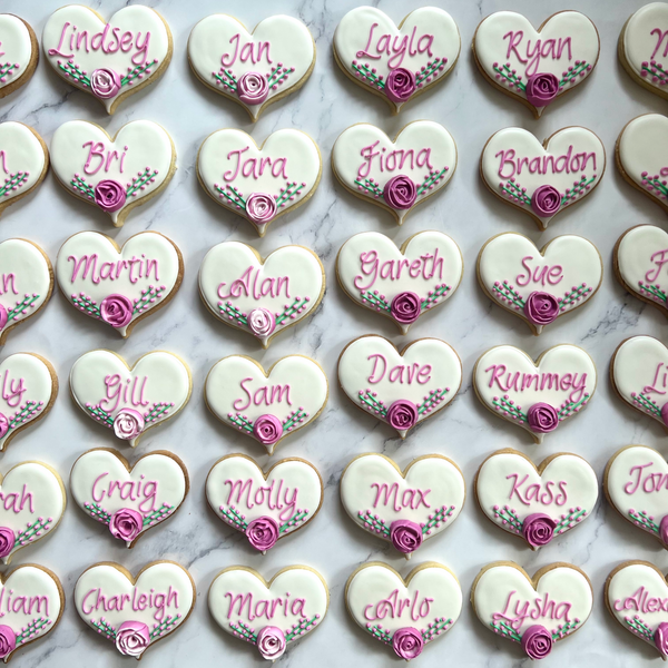  Place Card Cookies