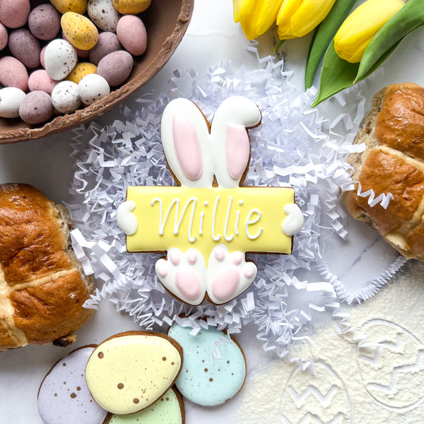 Personalised Bunny Biscuits